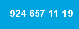924 657 11 19